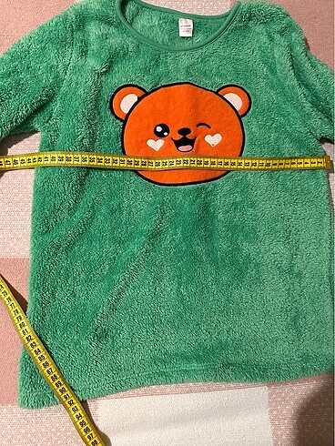 11-12 Yaş Beden LC Waikiki polar kız çocuk pijama