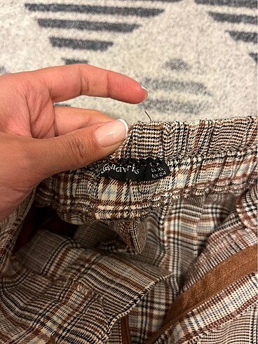 xs Beden kahverengi Renk Stradivarius İnce Pantolon