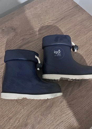 23 numara İgor Mavi Erkek Çocuk Lastik Bot - Görsel 3