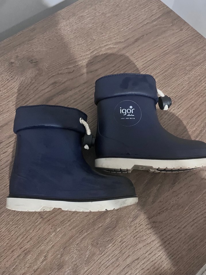 23 numara İgor Mavi Erkek Çocuk Lastik Bot - Görsel 3