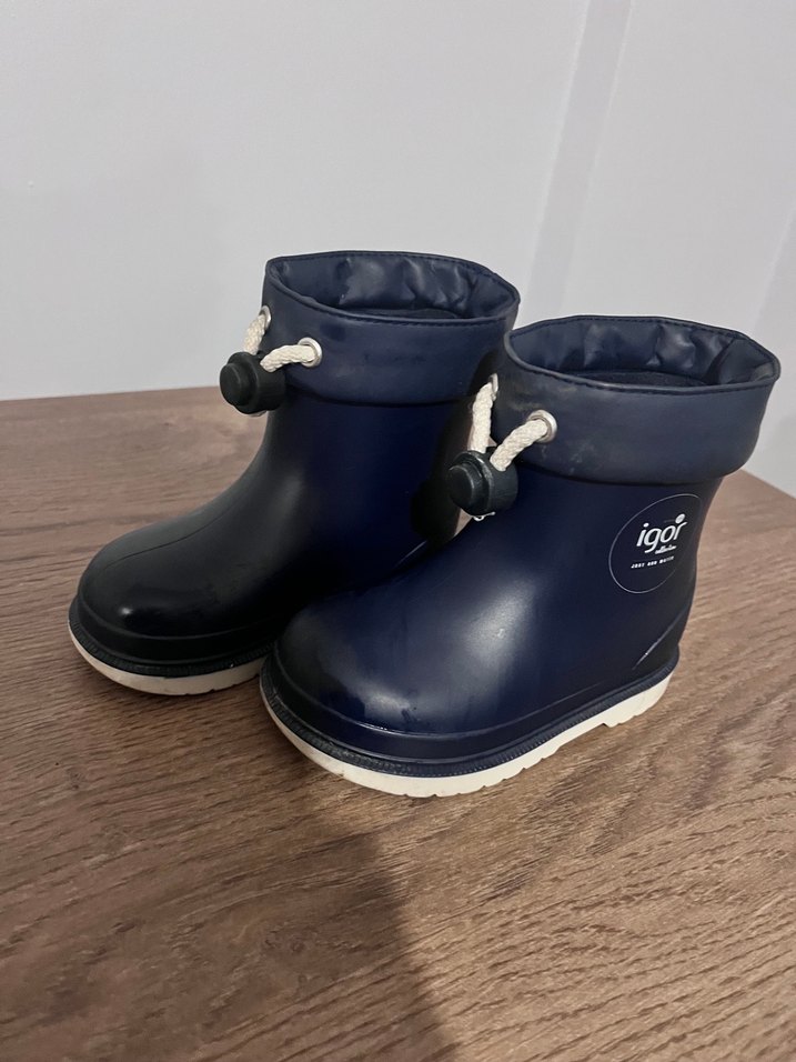 23 numara İgor Mavi Erkek Çocuk Lastik Bot - Görsel 2