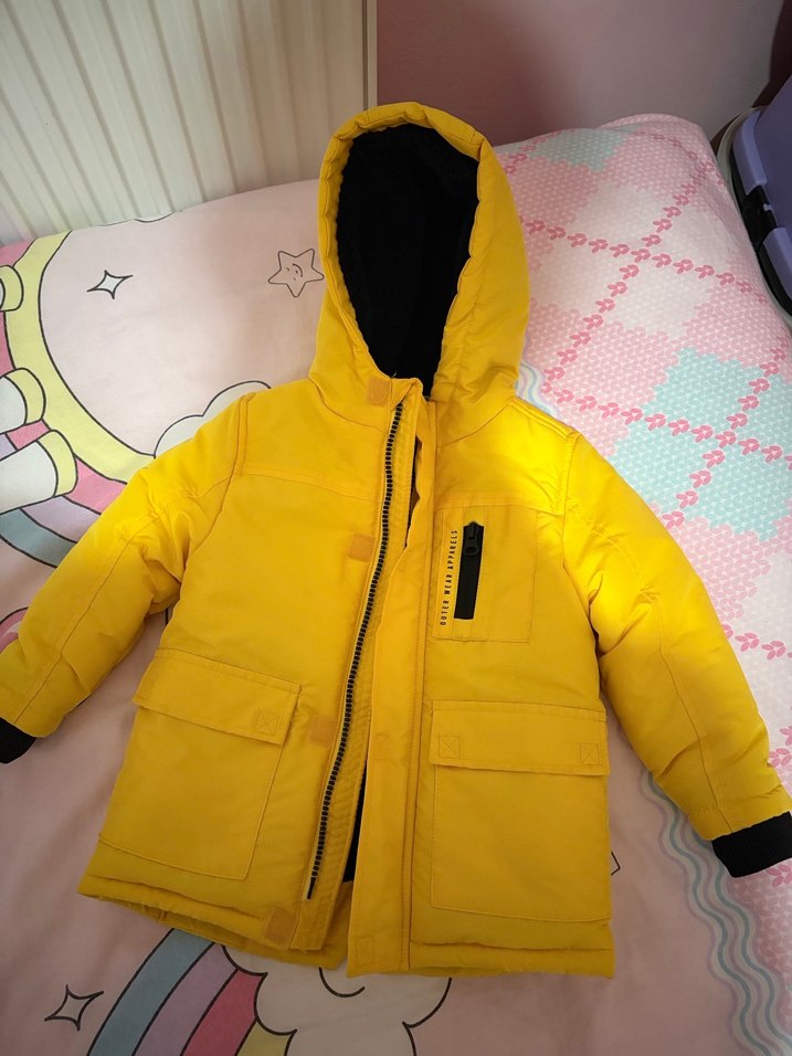 Lc waikiki Sarı Fermuarlı Erkek Çocuk Mont - Görsel 2