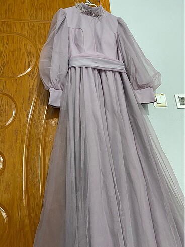 Prenses abiye tesettür - Görsel 2