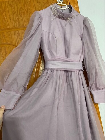 Prenses abiye tesettür - Görsel 3