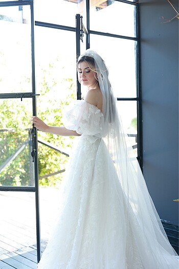 s Beden beyaz Renk Ns Sposa Gelinlik