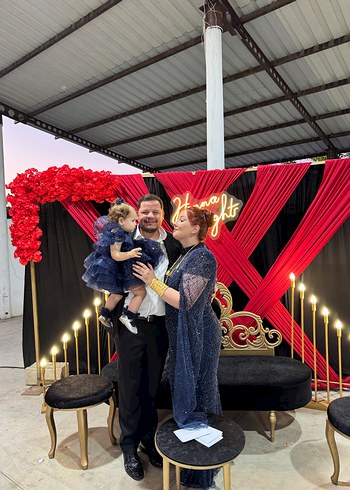 Lacivert bebek abiyesi - Görsel 3