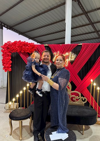 Lacivert bebek abiyesi - Görsel 4