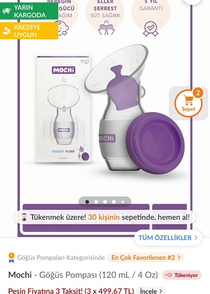 Mochi pompa - Görsel 5