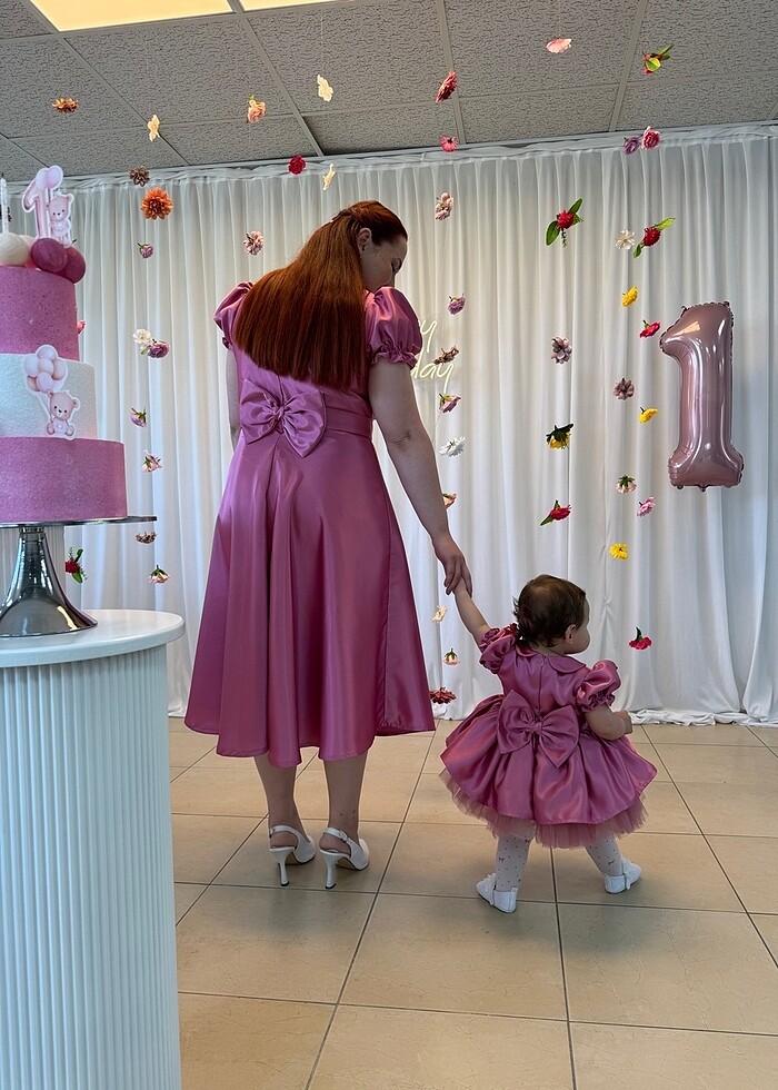 Anne kız kombini - Görsel 4