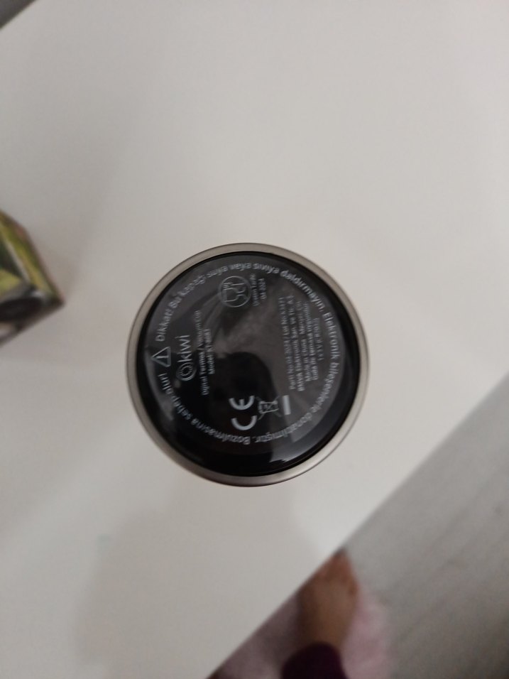 Gri Kiwi Vakumlu Termos Matara - Görsel 5