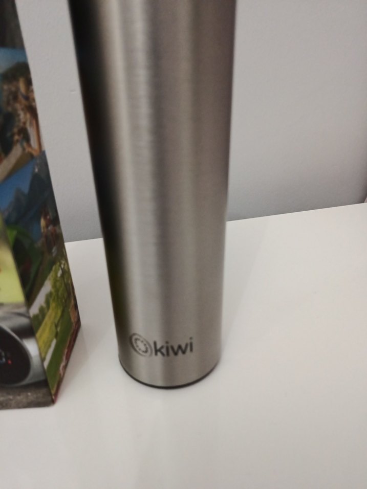 Gri Kiwi Vakumlu Termos Matara - Görsel 3