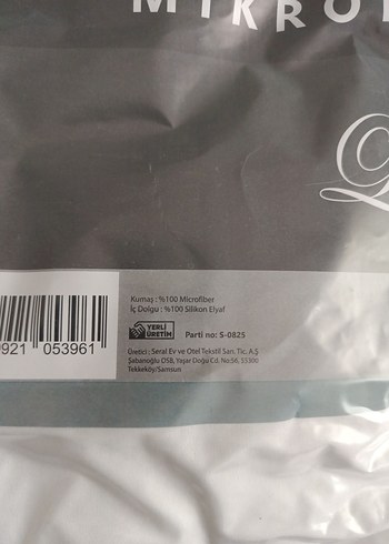 Baskılı Gri Mikrofiber Yastık Libelle - Görsel 2