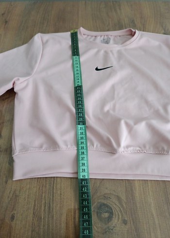 Pembe Nike , Kısa Kollu, Bol Kesim - Görsel 4
