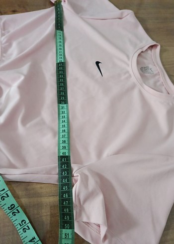 Pembe Nike , Kısa Kollu, Bol Kesim - Görsel 5