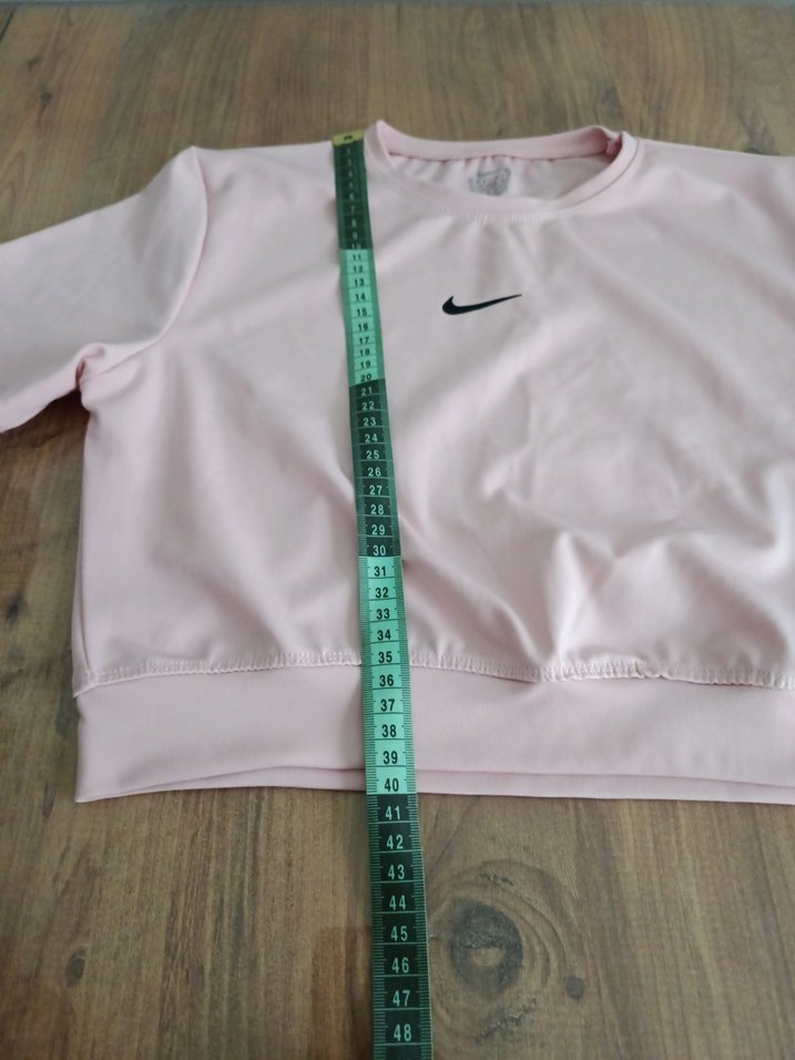 Pembe Nike , Kısa Kollu, Bol Kesim - Görsel 4