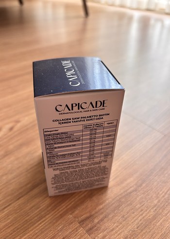 Capicade Collagen Saw Palmetto Biotin tablet - Görsel 2