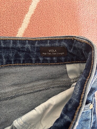 Viola Mavi Premium Vintage Mavi Jean - Görsel 8