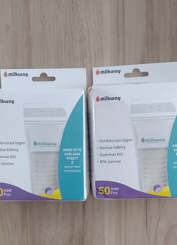 Milkway Süt saklama poşeti