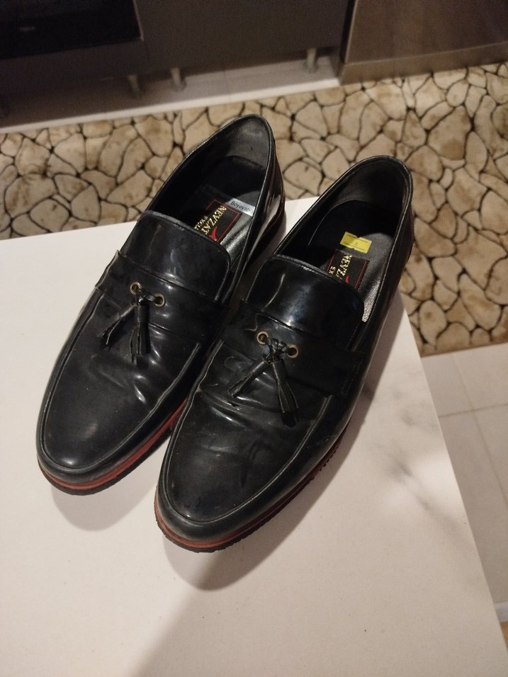 Siyah Tokalı Erkek Klasik Ayakkabı - Görsel 2