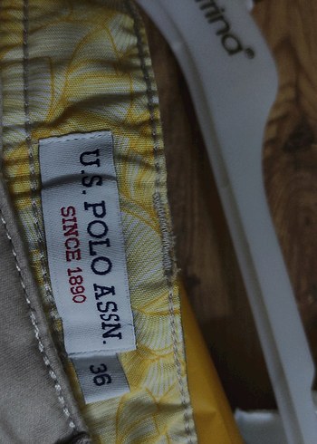 Kadın Gri Pamuklu Kemerli Bermuda Şort - Görsel 3