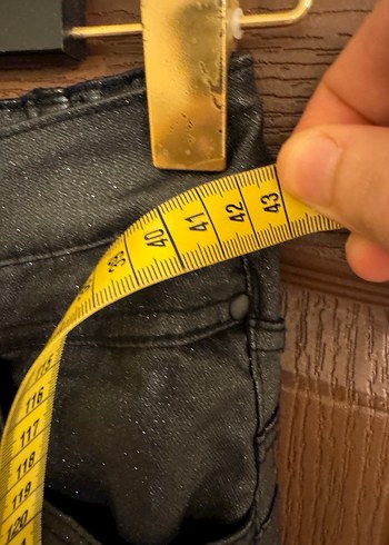 Gri Kadın Deri Skinny Pantolon - Görsel 7