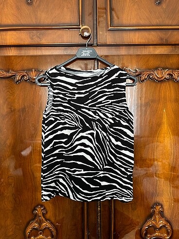 Diğer Zebra desenli bluz