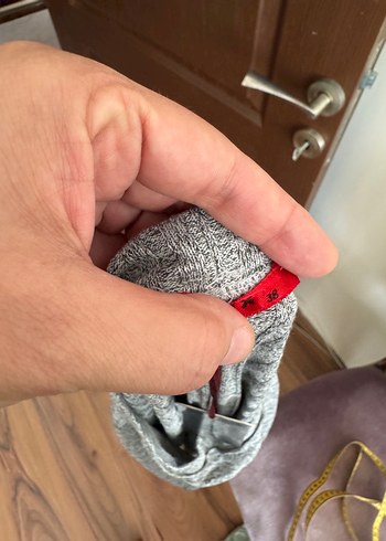 Diğer Gri Uzun Kollu Triko Kadın Elbise