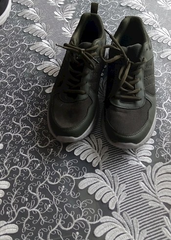 Gri Bağcıklı Stiletto Topuklu erkek Spor Ayakkabı - Görsel 2