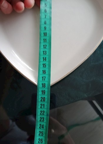 Beyaz Kalp Şekilli Tabak Seti - Görsel 5