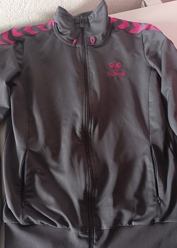 Hummel Fermuarlı Pembe Siyah Ceket - Görsel 4