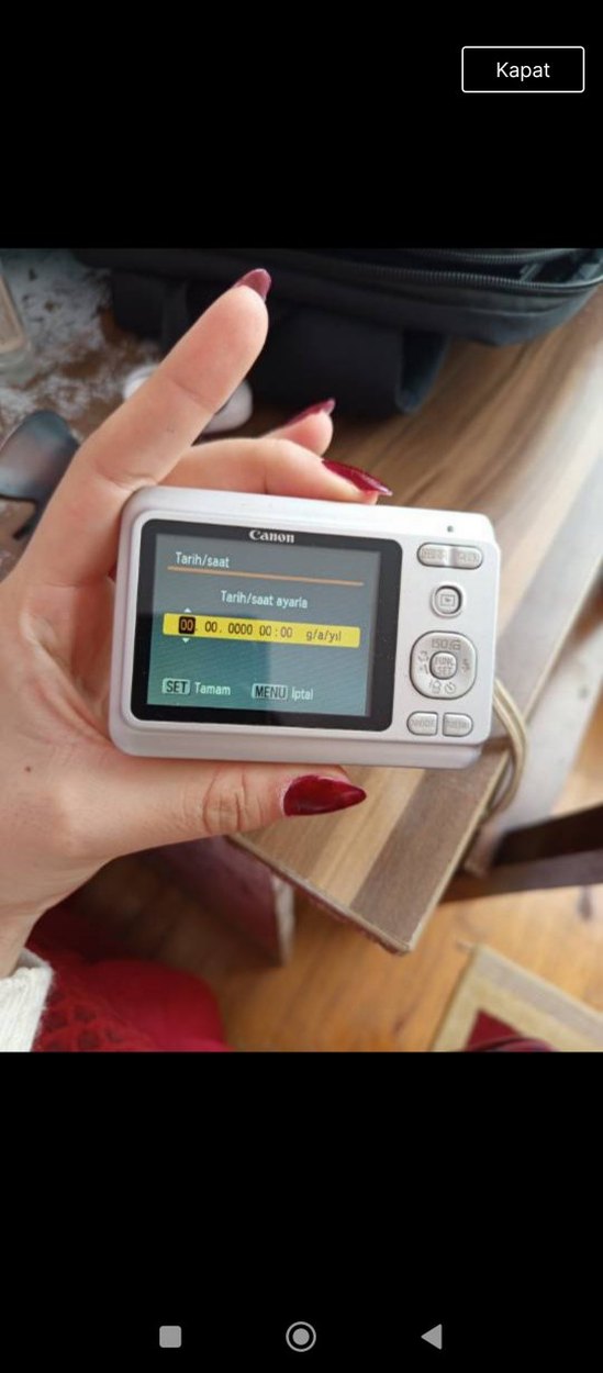 Canon Gri Dijital Fotoğraf Makinesi - Görsel 4