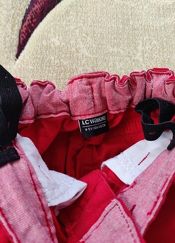 LC Waikiki Kirmizi keten pantolon