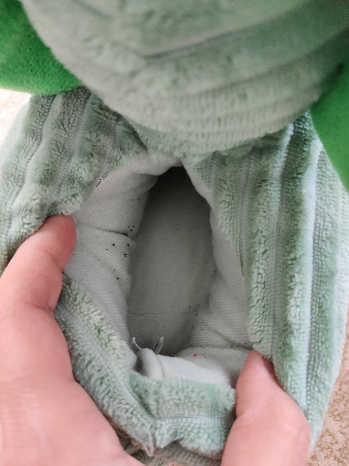 yesil triceratops panduf - Görsel 3