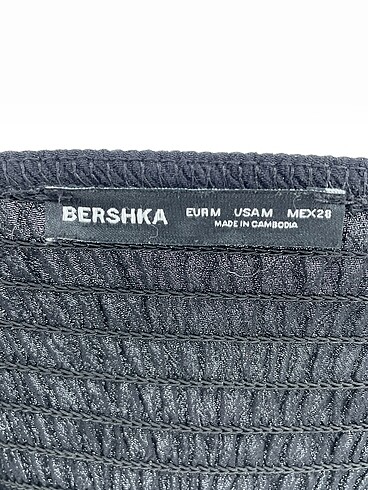 m Beden siyah Renk Bershka Uzun Elbise %70 İndirimli.