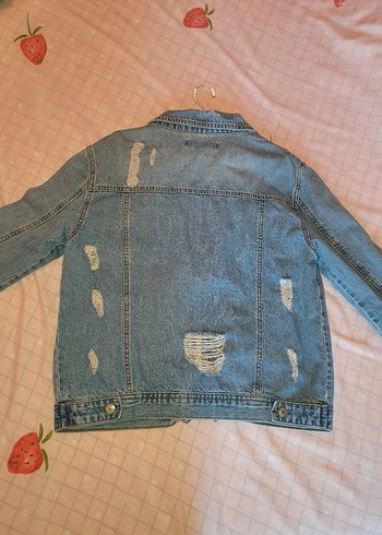 Dilvin Düğmeli Kadın Denim Ceket - Görsel 5