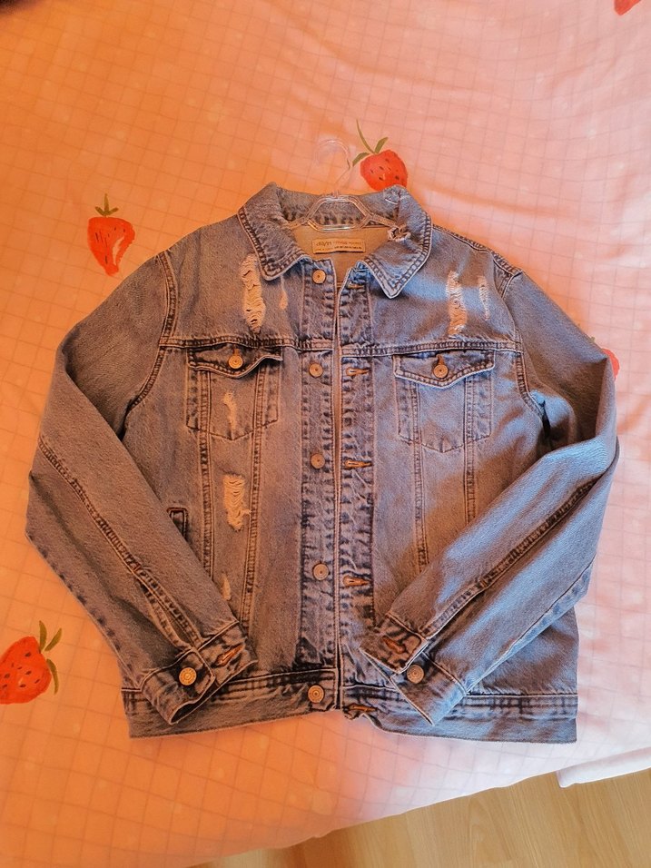 Dilvin Düğmeli Kadın Denim Ceket - Görsel 2