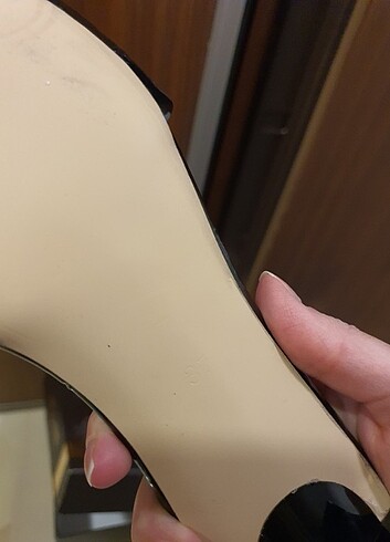 Kadın siyah hakiki deri terlik ?? - Görsel 7