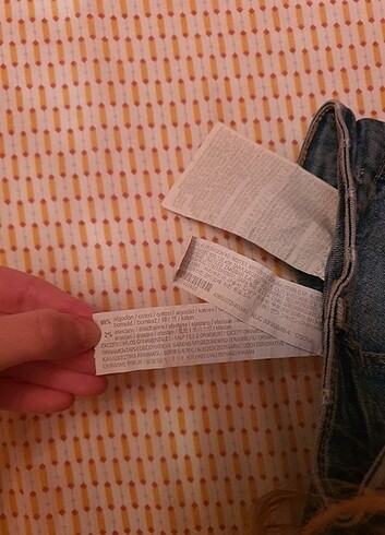 Zara işlemeli kot pantolon/jean pantolon  - Görsel 8