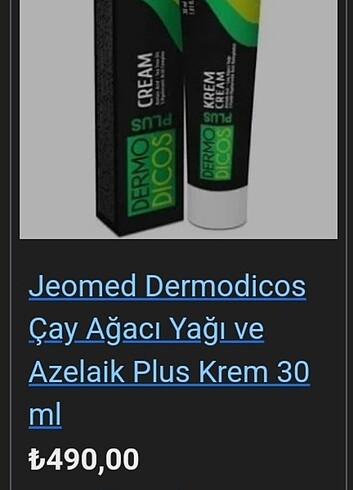 Diğer Tto Dermodıcos Plus Krem 30 ml ??