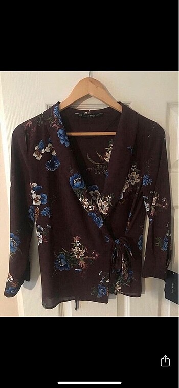xs Beden Zara anvelop bluz
