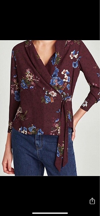 Zara anvelop bluz