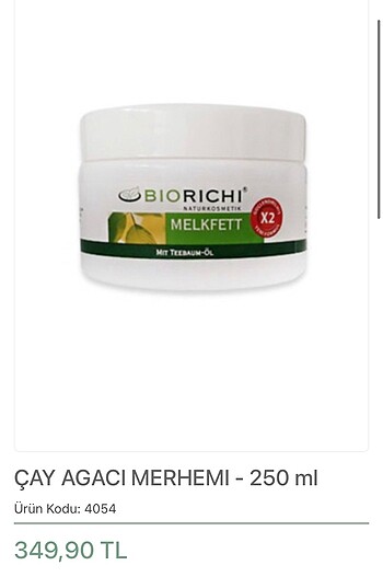 Çay ağacı merhemi