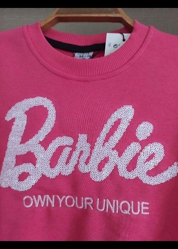 Zara pembe Barbie Kız Eşofman Takımı - Görsel 4