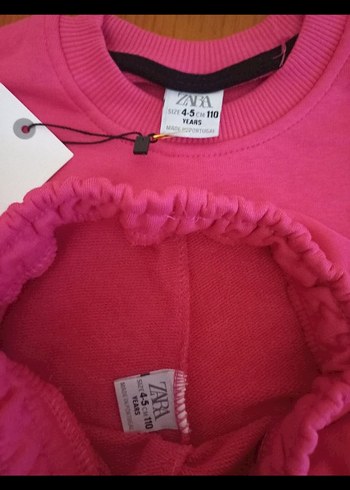 Zara pembe Barbie Kız Eşofman Takımı - Görsel 8