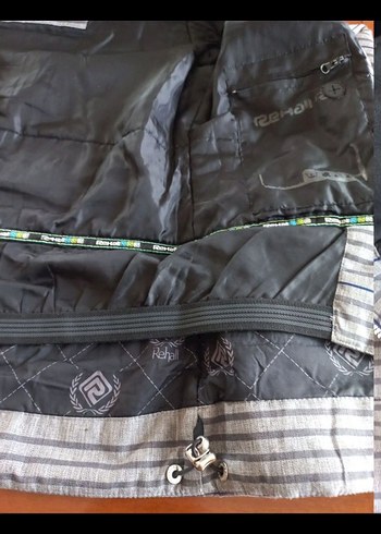 Gri Kapüşonlu Fermuarlı Kadın Mont - Görsel 7