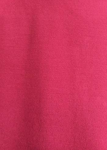 Bordo Uzun Kollu Yaka Detaylı Elbise - Görsel 7