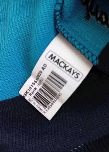 Mackays marka erkek Çocuk  Çizgili Uzun Kollu  kazak - Görsel 6