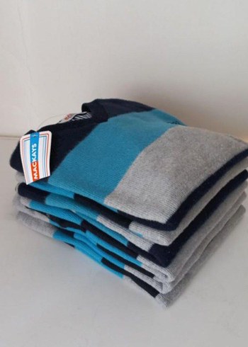 Mackays marka çizgili erkek kazak - Görsel 7