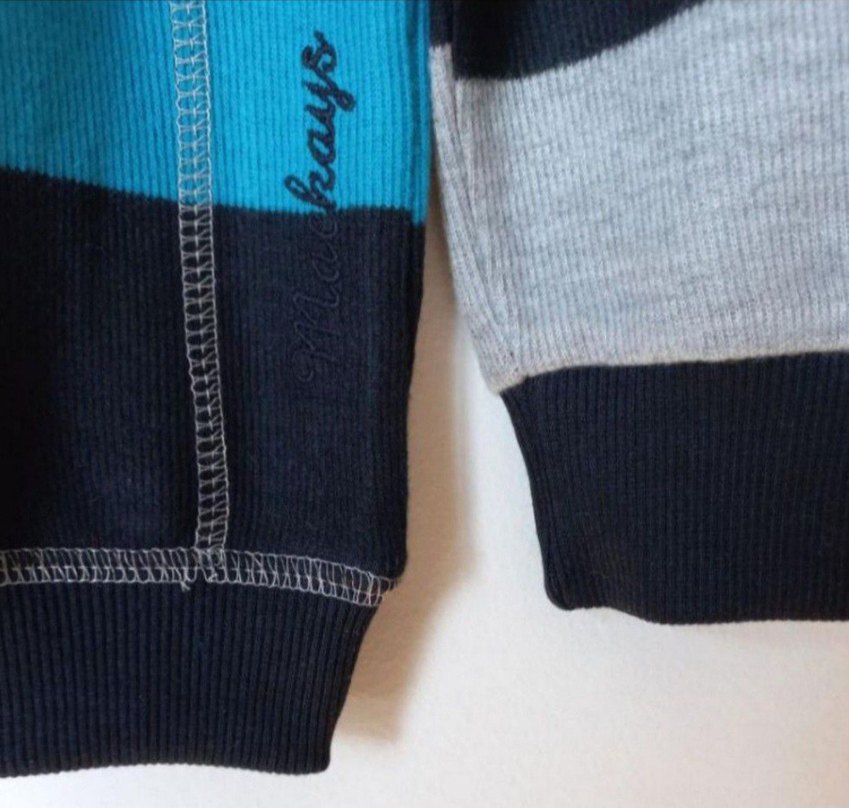 Mackays marka çizgili erkek kazak - Görsel 4