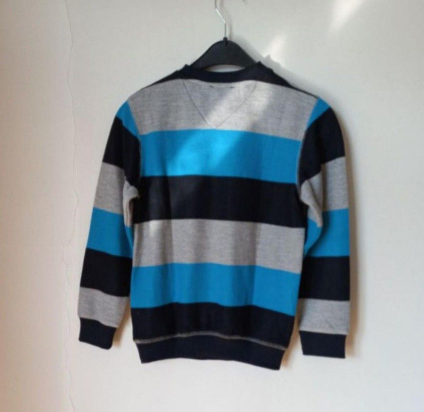 Mackays marka çizgili erkek kazak - Görsel 2